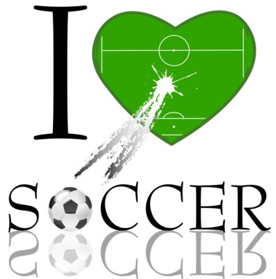 I Heart Soccer   Shooting Ball on Goal