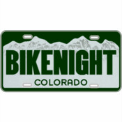 Bike Night - Mini License Plate