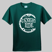 G'Knight Ride White - Unisex or Youth Ultra Cotton™ 100% Cotton T Shirt