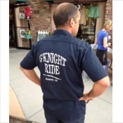 G'Knight Ride  - Static Dickies Work Shirt