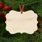 Natural Wood Benelux Christmas Ornament